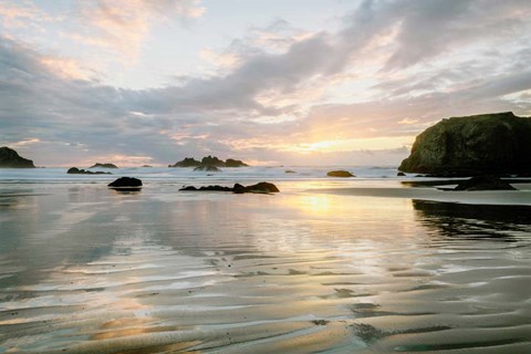 Framed Ripples Print