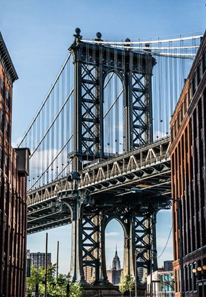 Framed Manhattan Bridge Print