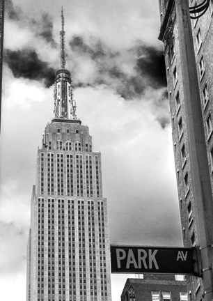 Framed Park Ave View Print