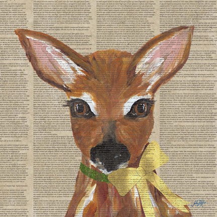 Framed Holiday Animal II Print