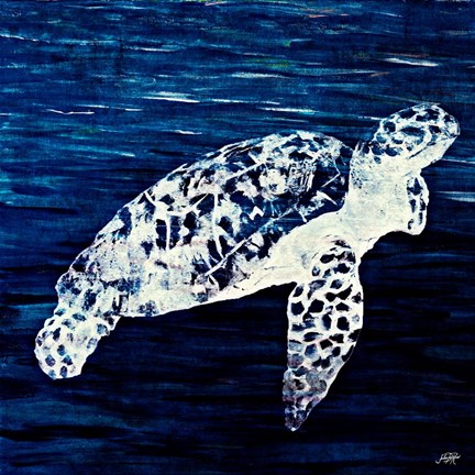 Framed Swim Along II Print