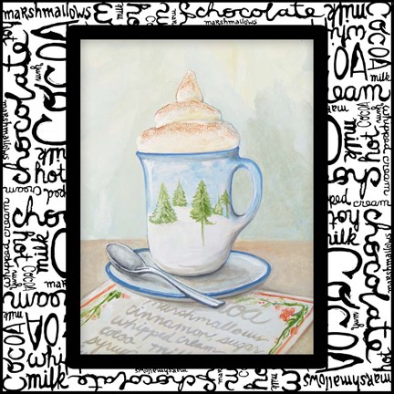 Framed Tis the Season for Cocoa I Print