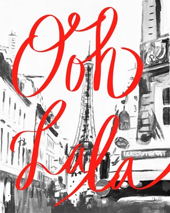 Framed Ooh La La Print
