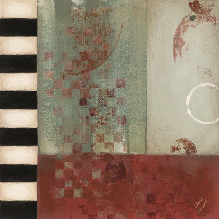 Framed Town and Country I Print