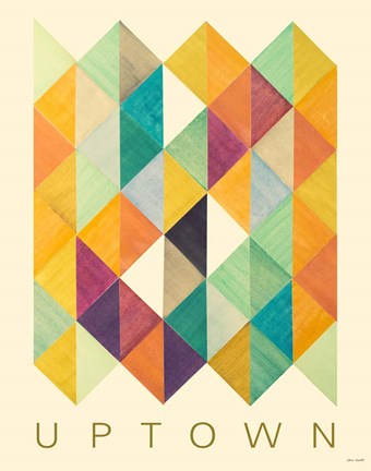 Framed Uptown Poster Print