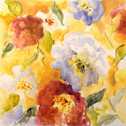 Framed Summer in Provence II Print