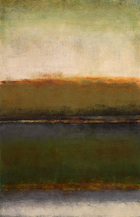 Framed Mossy Landscape Print