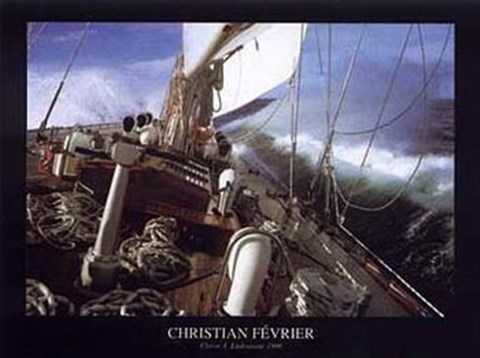 Framed Class J. Endeavour Print