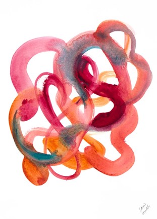 Framed Abstract Movement II Print