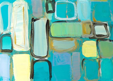 Framed Standing Imitation II Print