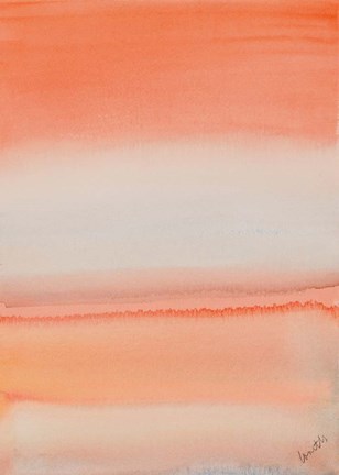 Framed Ocean Dusk IV Print