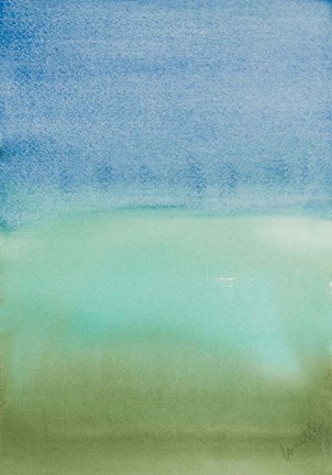 Framed Beach Front I Print