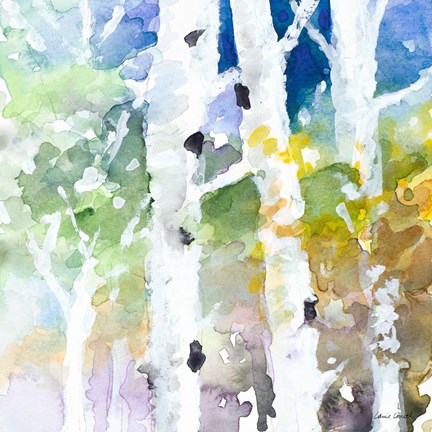 Framed Tall Upon the Hill II Print