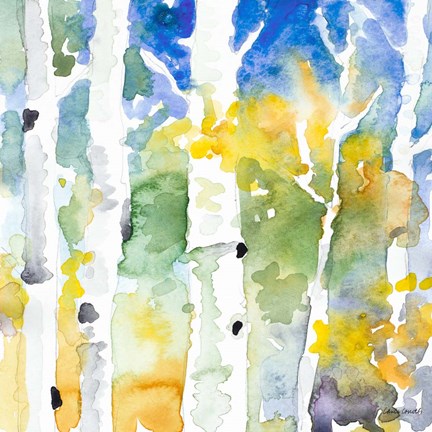 Framed Tall Upon the Hill III Print