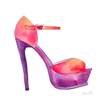 Framed Club Stiletto Print