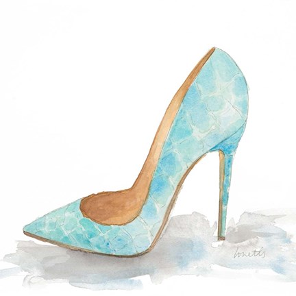 Framed Penthouse Stiletto Print