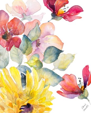 Framed Under Grasse Sky's I Print