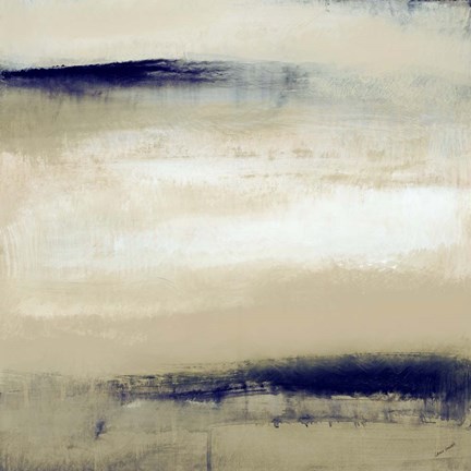 Framed Night Comes Through II Print