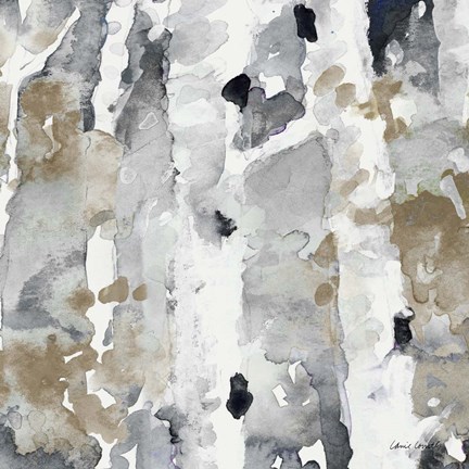 Framed Evening Forest II Print