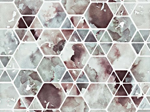 Framed Geo Canyon Dream Print