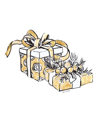 Framed Gift Wrapped I Print