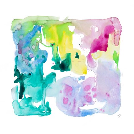 Framed Summer Abstract III Print