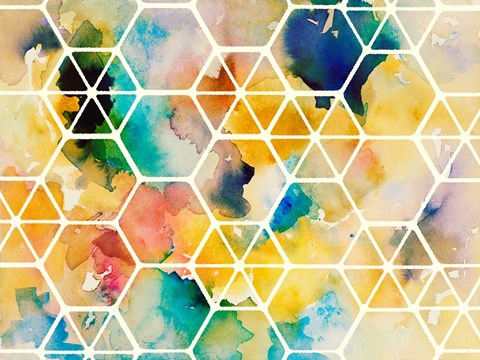 Framed Geo Canyon Dream Print