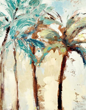 Framed Bright Island Morning II Print