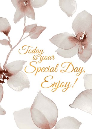 Framed Special Day Print