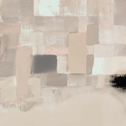 Framed Cream Voluminous I Print