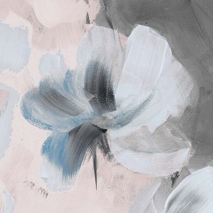 Framed Softly Awakened Muted I Print