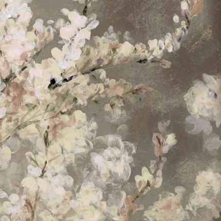 Framed Neutral Sakura Beauty Print