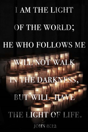 Framed Light of Life Print