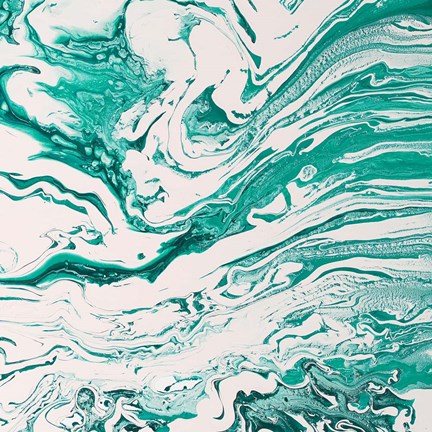 Framed Emeralds Print