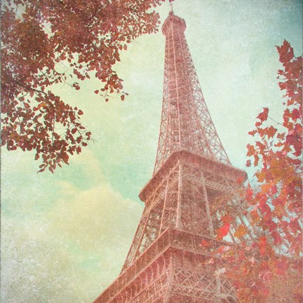 Framed April in Paris I Print