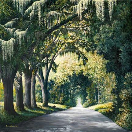 Framed Down the Rabbit Hole Square Print