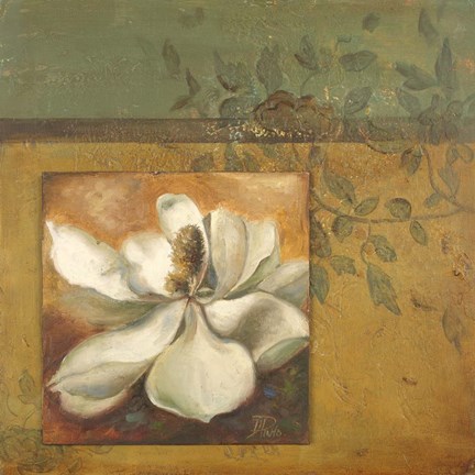 Framed White Nature I Print