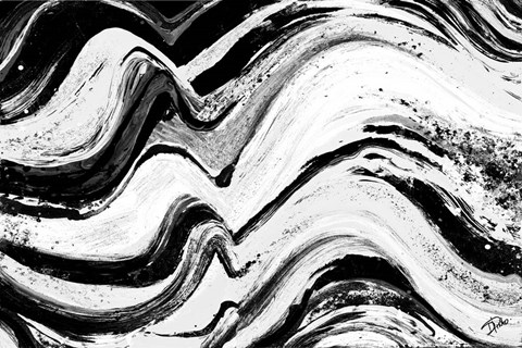 Framed Monochrome Concept Print