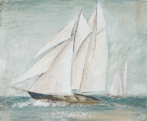 Framed Cape Cod Sailboat Print