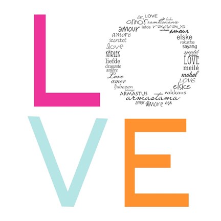 Framed LOVE Print
