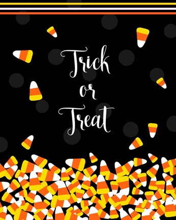 Framed Trick or Treat Print