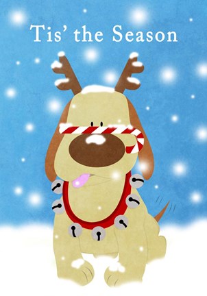 Framed Christmas Barks II Print