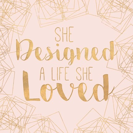 Framed Fractal Inspiration I Print