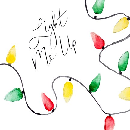 Framed Light Me Up Print