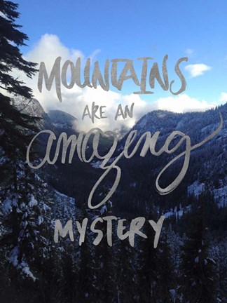 Framed Amazing Mystery Print