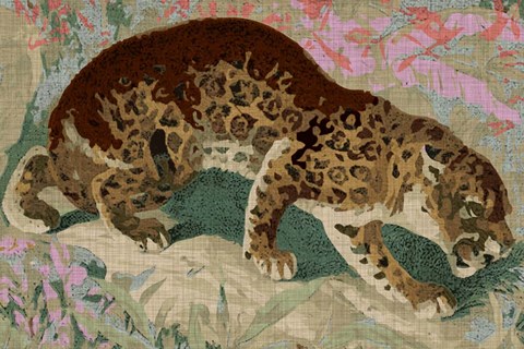 Framed Concrete Jungle Cat I Print