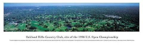 Framed 1996 US Open-Oakland Hills C.C. Print