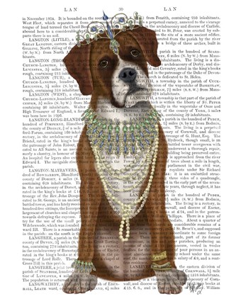 Framed Boxer and Tiara, Full Print