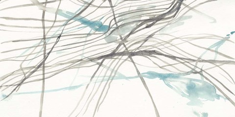 Framed Tendrils I Print