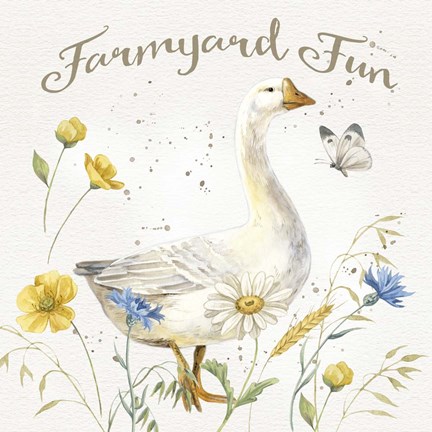 Framed Nostalgic Farm VI Print